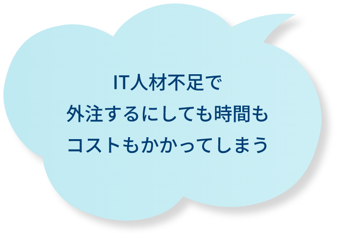 システム化・効率化したいがどこから手をつけていいかわからない